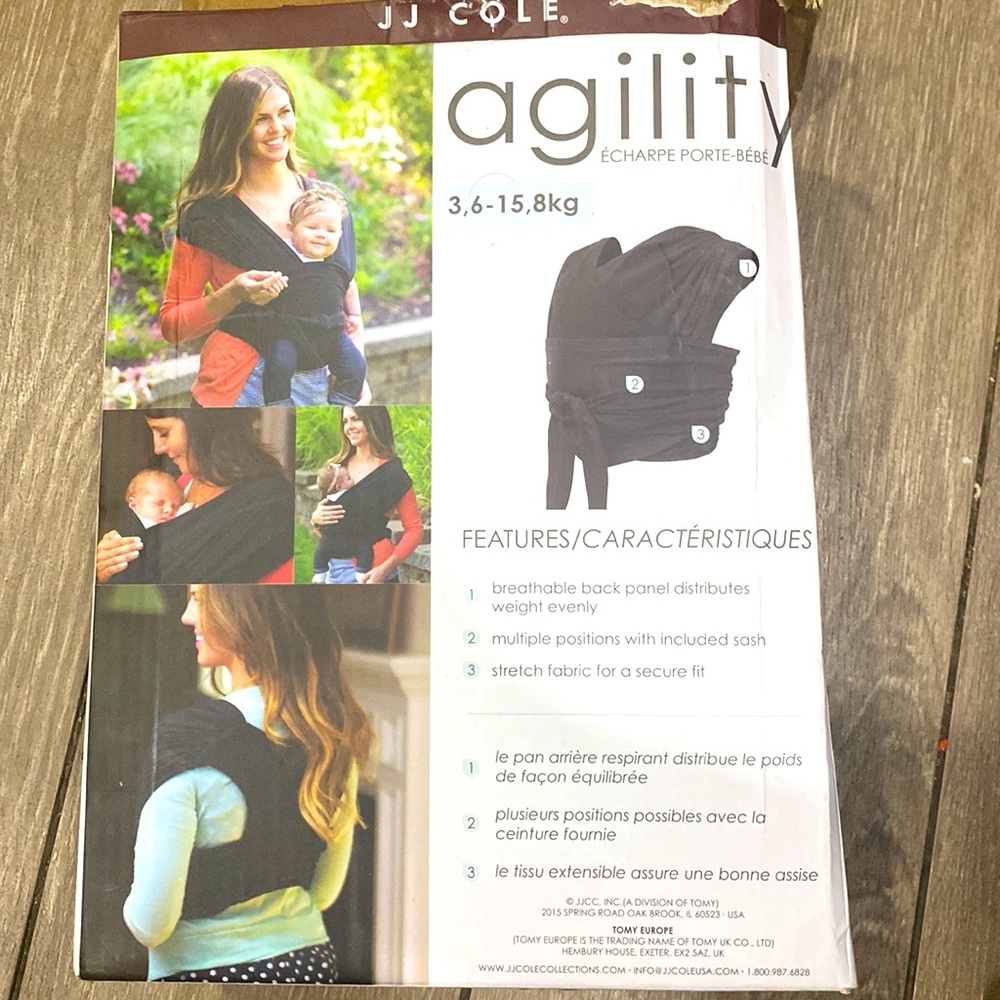 JJ Cole Baby Shirt Easy to use Moby Wrap Like - Picture 4 of 14